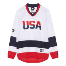 [스타터] USA Team Jersey L/S - White