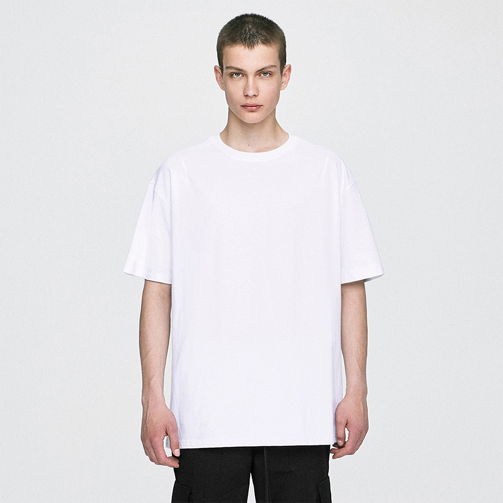 [디프리크] Basic T-Shirt - white
