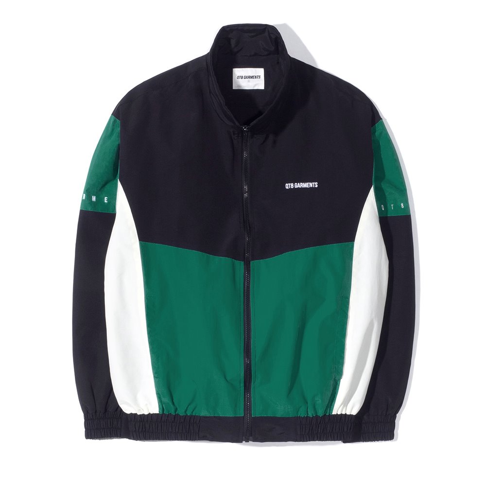 [큐티에잇] WA Old Track Jacket (Green)