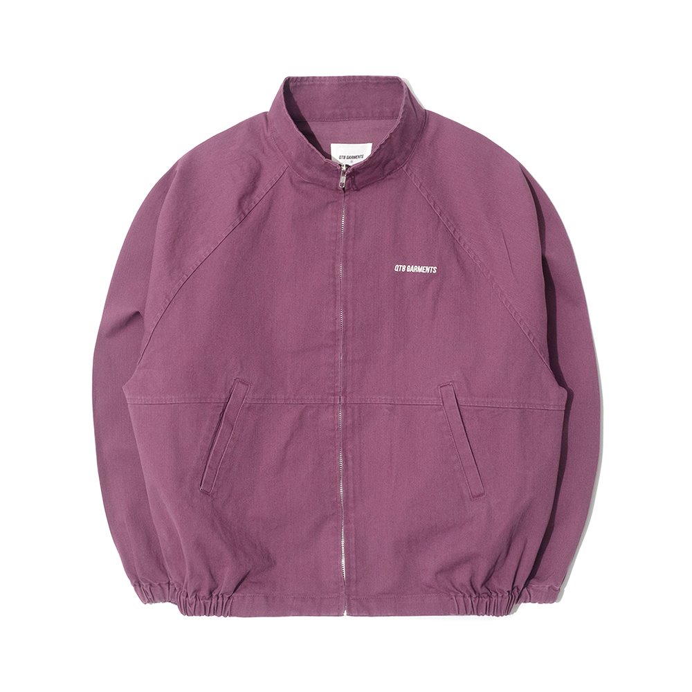 [큐티에잇] WA Cotton Raglan Jacket (Purple)