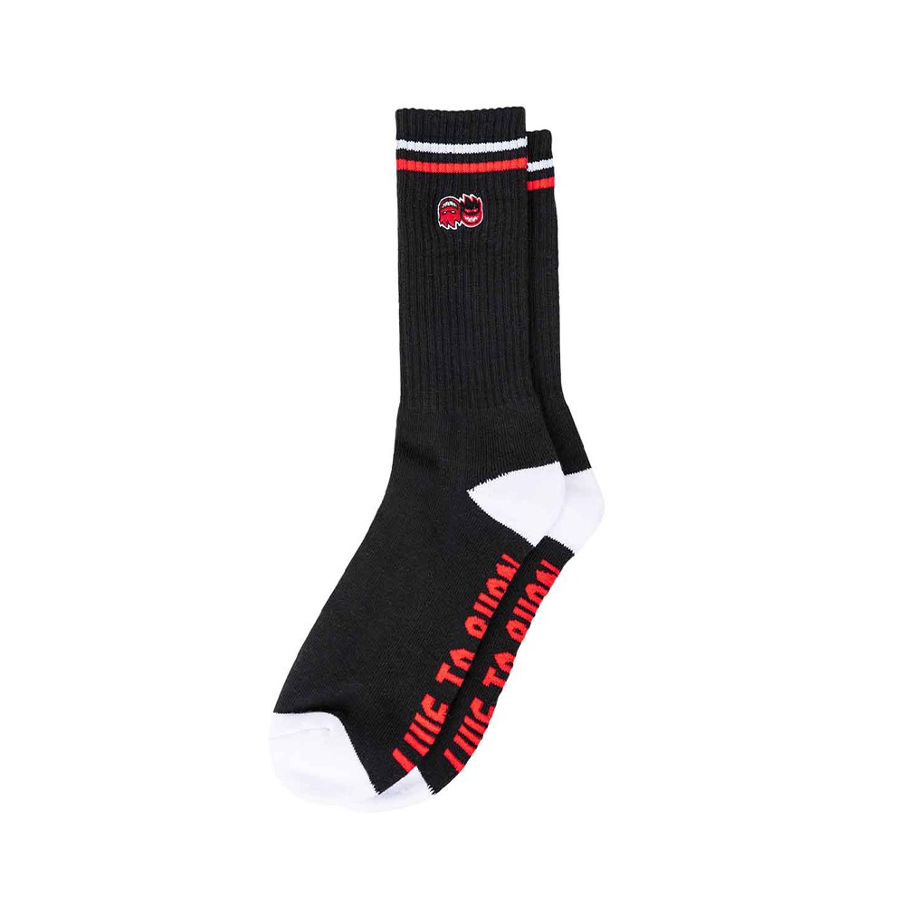 [스핏파이어] ETERNAL EMB Sock - BLACK/WHITE/RED 57010082A00