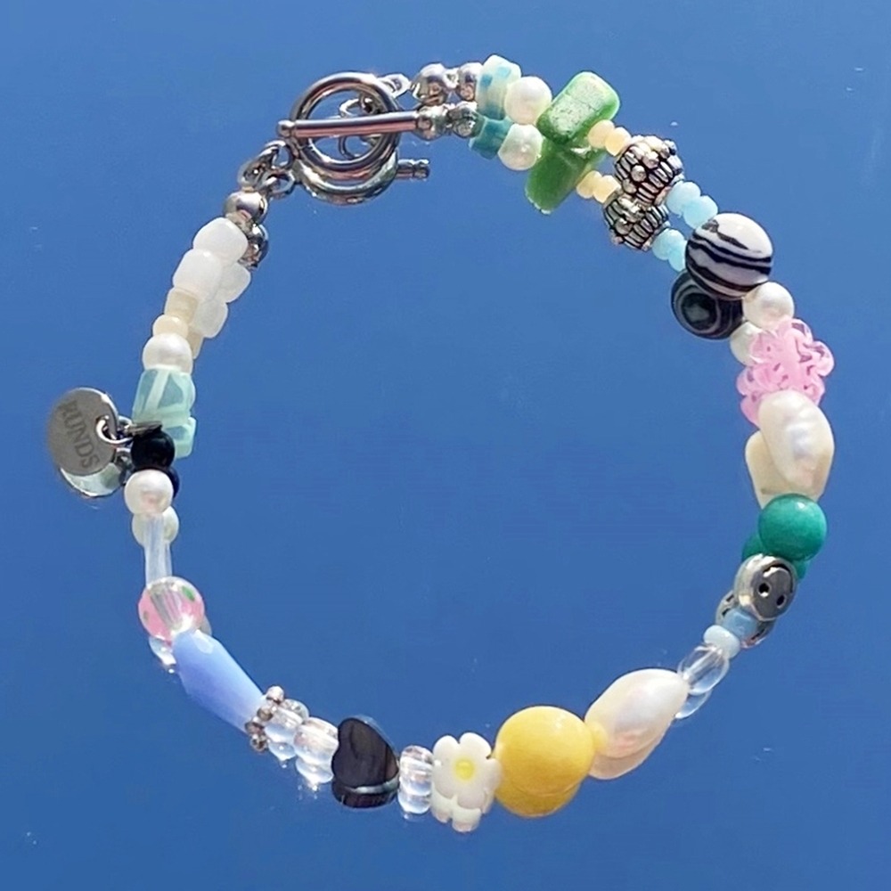 [런디에스] multi beads bracelet 04