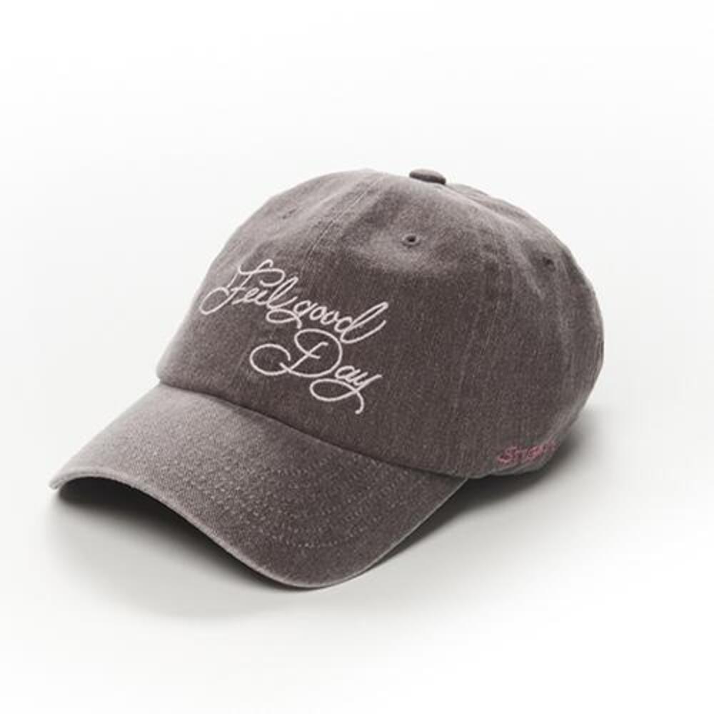 [스티그마] FLOWER PIGMENT BIOWASHED BALL CAP PURPLE BROWN